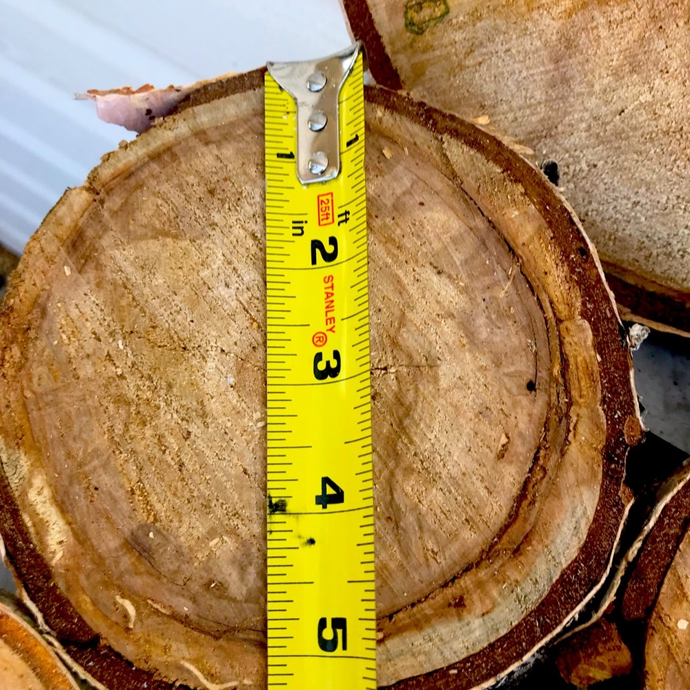 Birch Wood Disc’s wedding decor, Crafts,